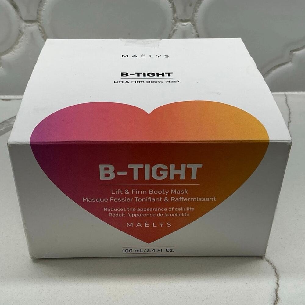 MAËLYS B-TIGHT Lift & Firm Booty Mask (100 mL / 3.4 Fl. Oz.) – Brand New In Box